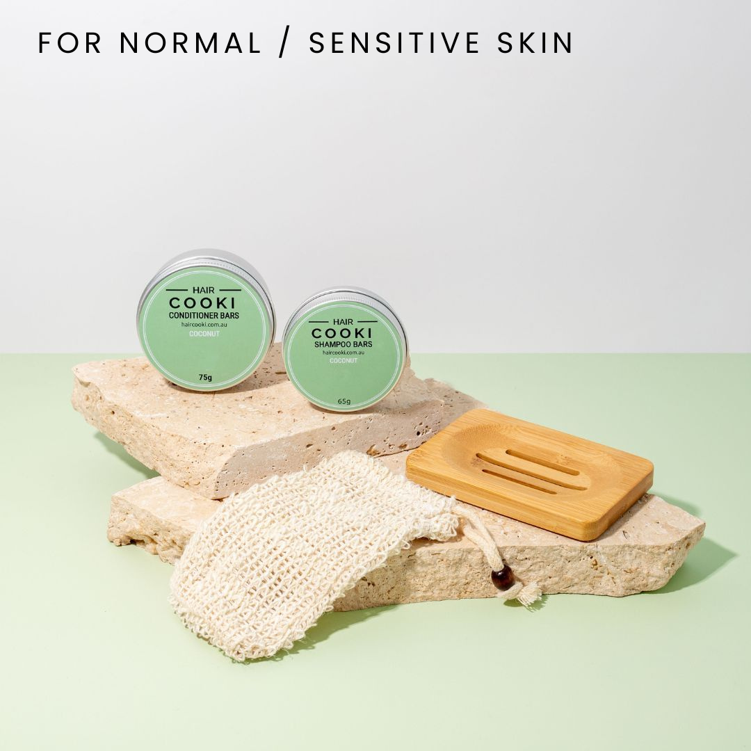 Eco Friendly Hair Care Starter Pack | Gift Box - Coconut
