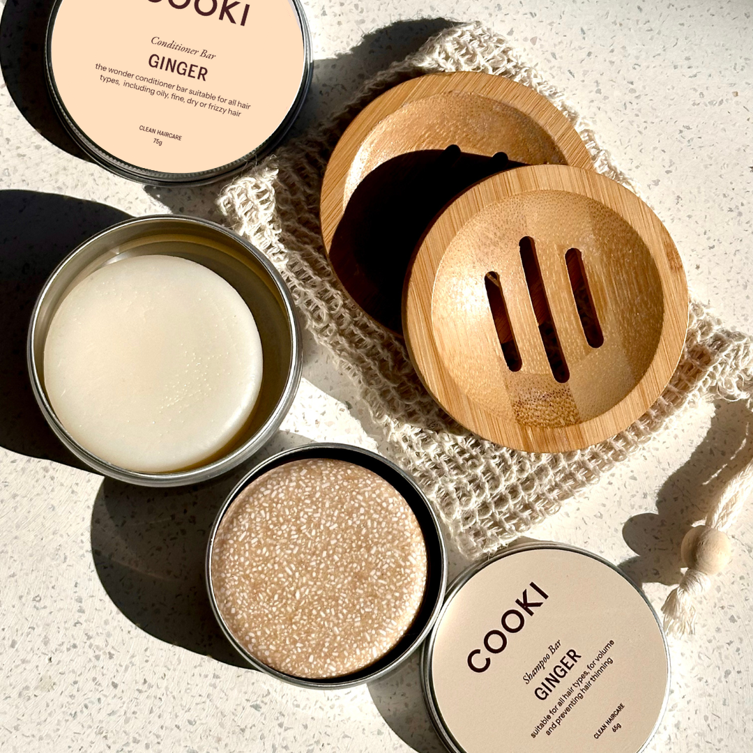 Ginger Shampoo Bundle For Volume & Preventing Hair Thinning (In Tins)