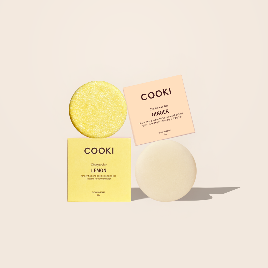 Lemon & Ginger Bundle for a Fresh Scalp and Hydrated Ends (In Boxes)