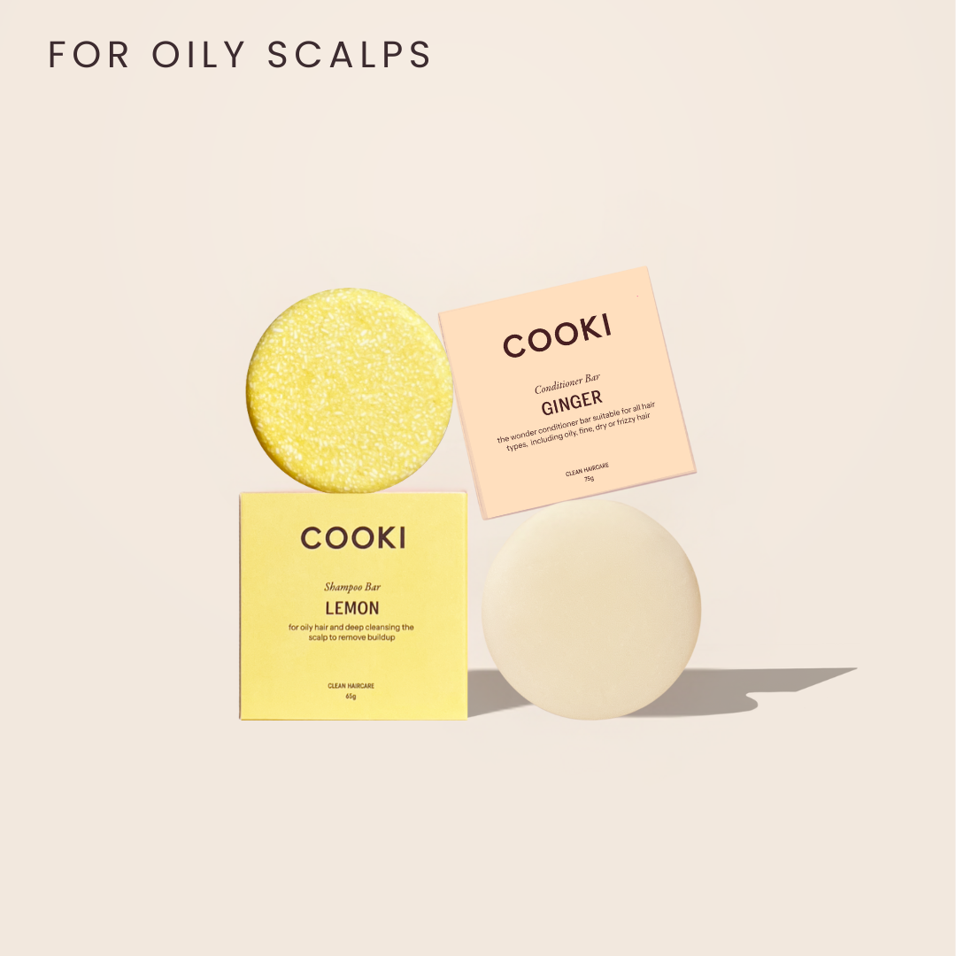 Lemon & Ginger Bundle for a Fresh Scalp and Hydrated Ends (In Boxes)