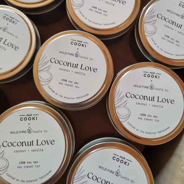 LIMITED EDITION: Coconut Love Wild Fire Candle Co Candle