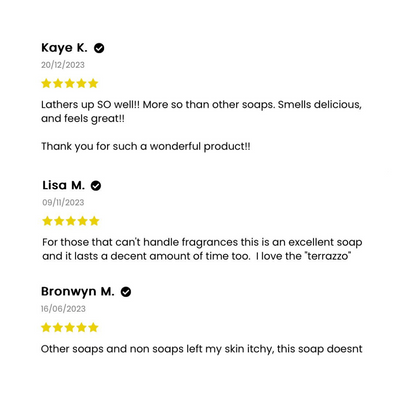 Cold Processed Hand & Body Soap