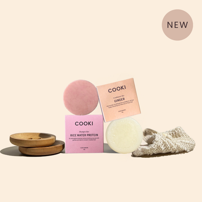 Rice Water Protein & Ginger Bundle for Repair & New Growth (In Boxes)