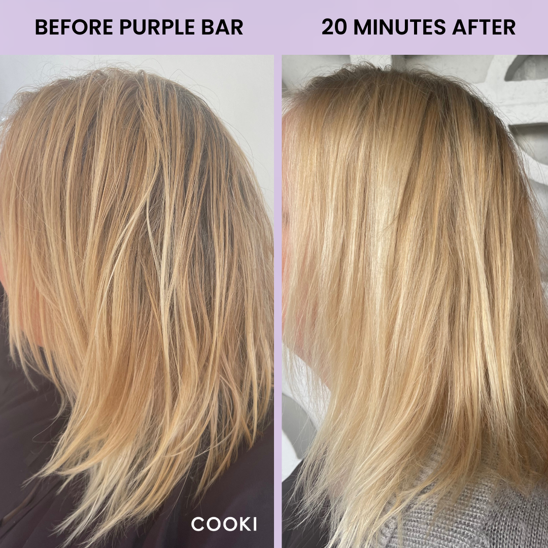 Low Scent Purple Toning Shampoo Bundle For Grey and Blonde Hair