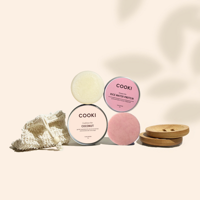 Rice Water Protein & Coconut Bundle for Repair & New Hair Growth