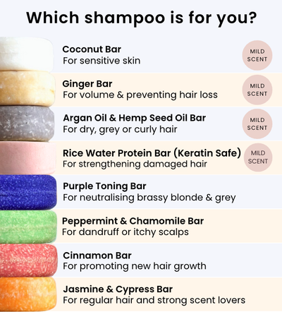 Rice Water Protein Shampoo Bar