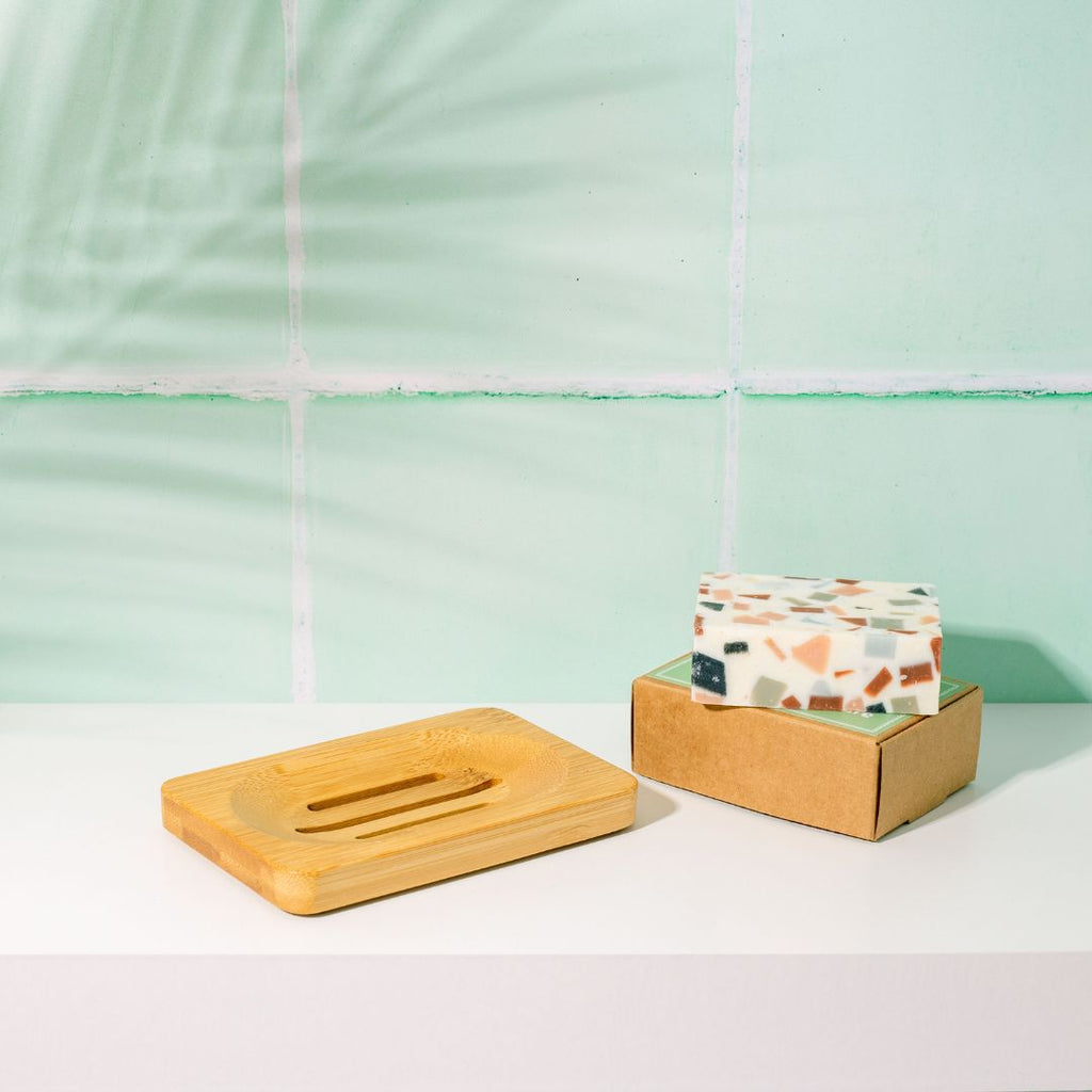 Bamboo Bar Drainer Dish