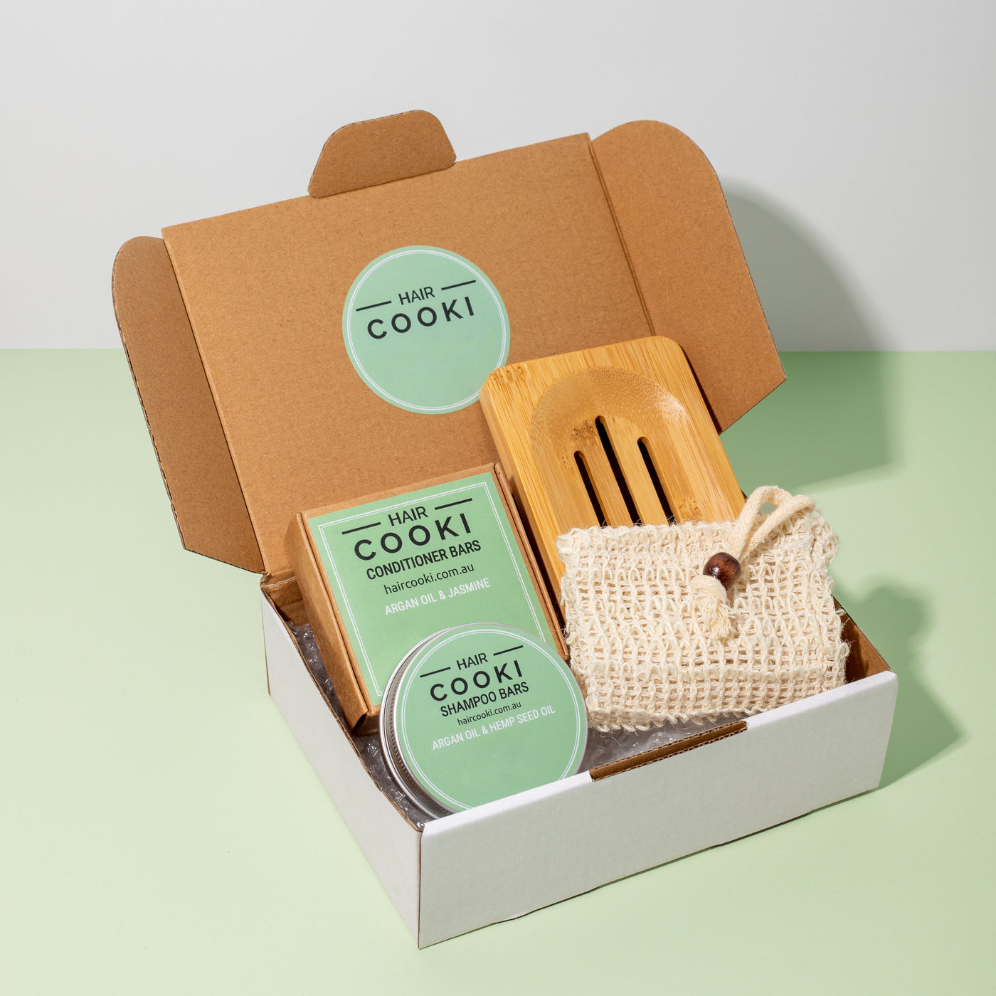 Eco Friendly Hair Care Starter Pack | Gift Box - Argan Oil | NEW