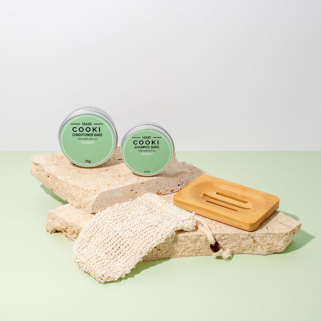 Eco Friendly Hair Care Starter Pack | Gift Box - Coconut