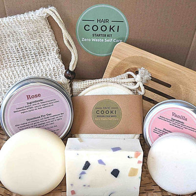 Pamper Box Eco-Friendly Zero Waste Hair Cooki Gift Box