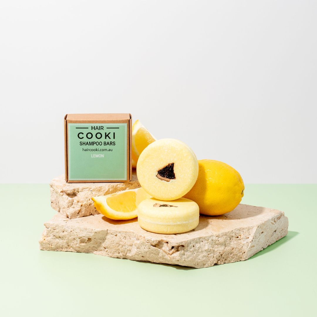 Hair Cooki's Eco-Friendly Lemon Shampoo Bar