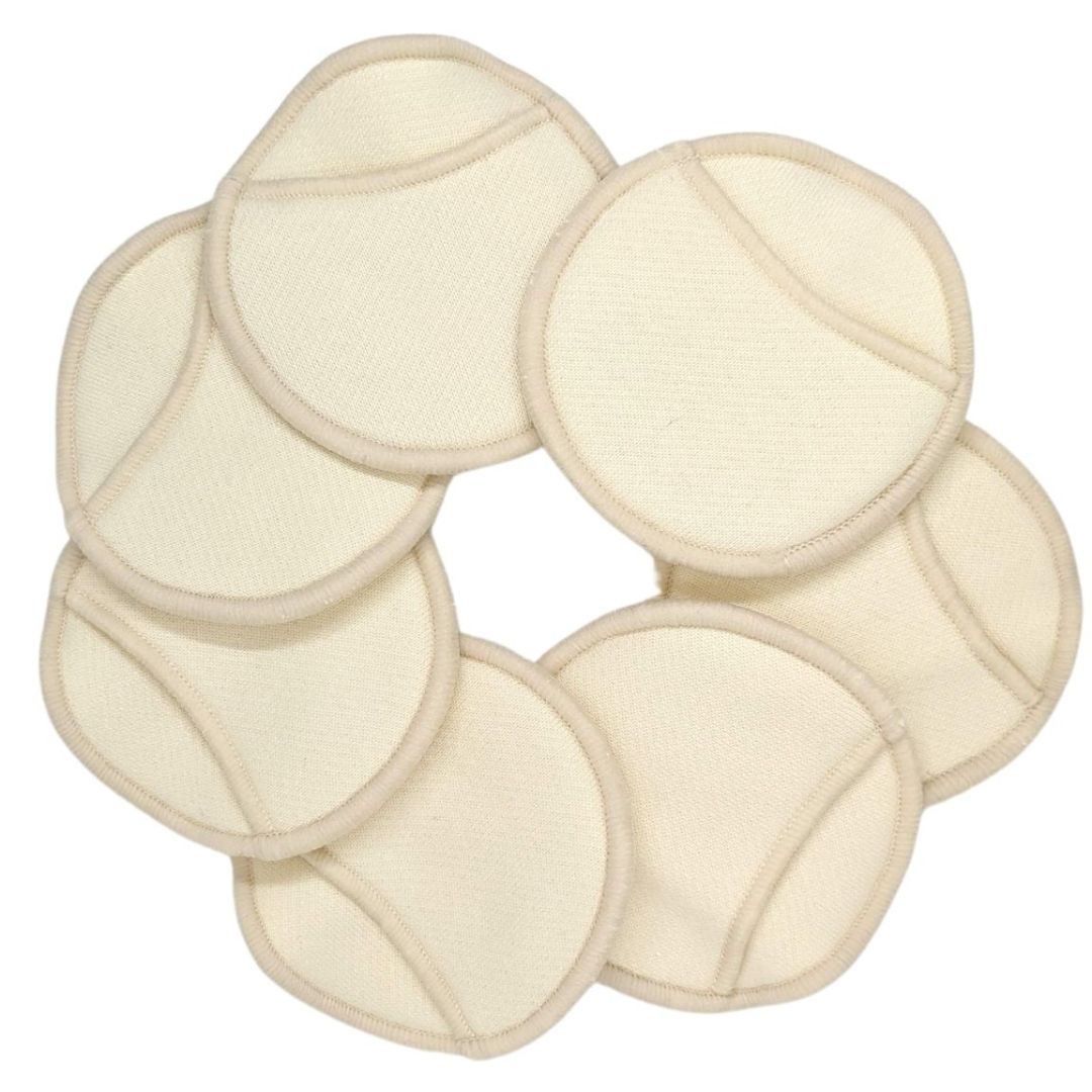 7 Pack premium reusable makeup remover pads with finger pockets