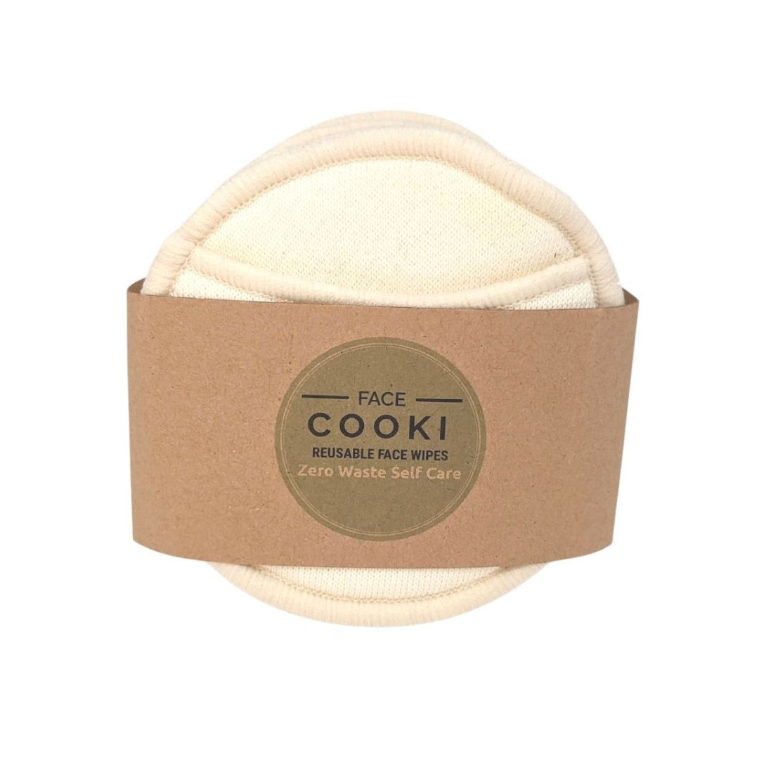 7 Pack premium reusable makeup remover pads with finger pockets